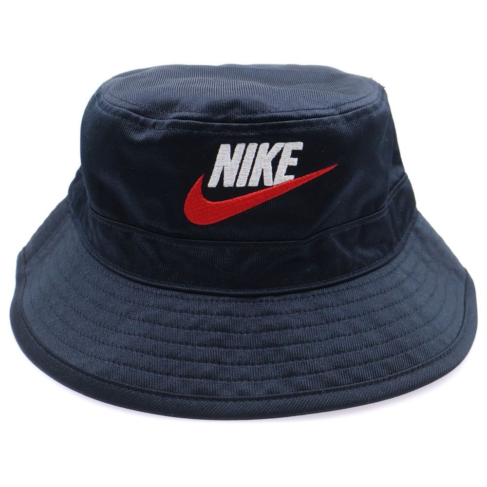 SUPREME シュプリーム 24 SS ×NIKE Dazzle Crusher Hat ナイキ ダズル ロゴ刺繍 クラッシャー バケットハット 帽子 ブラック FZ 6789-010