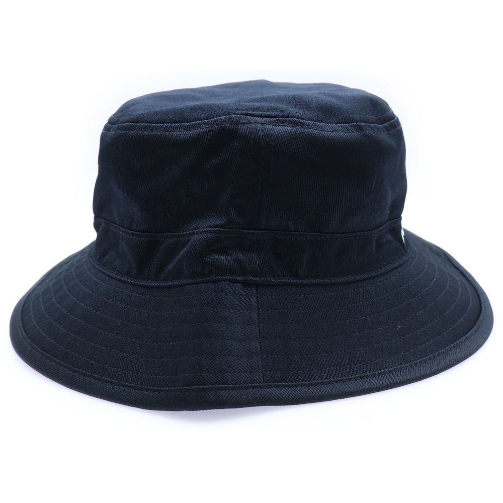  SUPREME シュプリーム 24 SS ×NIKE Dazzle Crusher Hat ナイキ ダズル ロゴ刺繍 クラッシャー バケットハット 帽子 ブラック FZ 6789-010 ハット 帽子