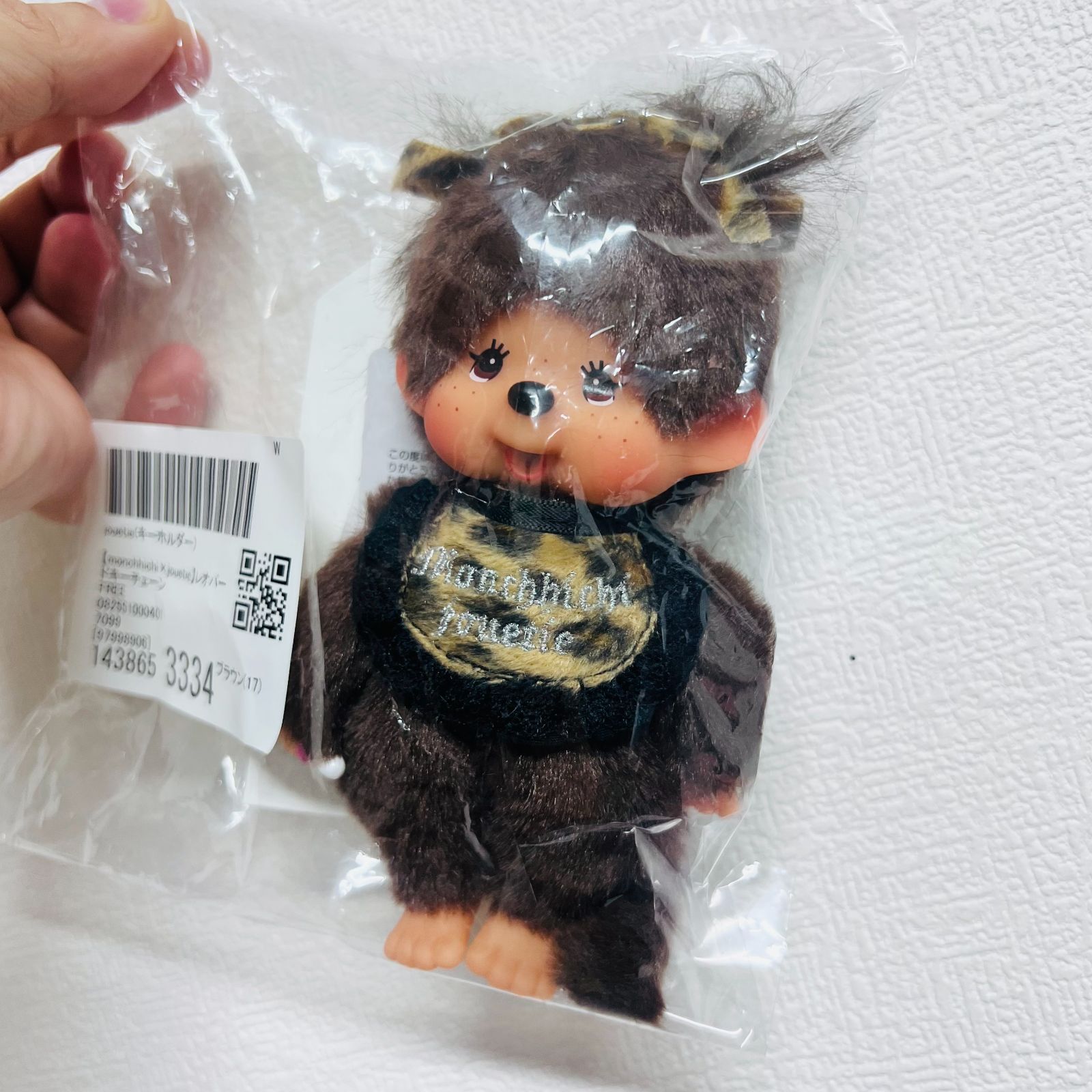 モンチッチ monchhichi×jouetie レオパード マスコット キーチェーン
