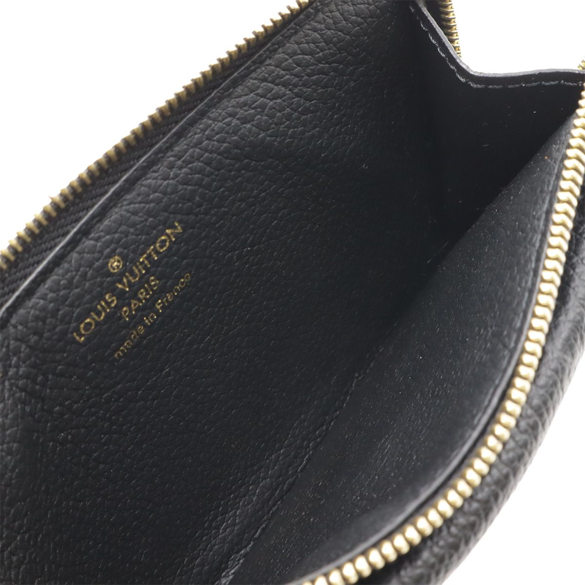  LOUIS VUITTON ルイ ヴィトン モノグラムアンプラント ポルトカルト レクトヴェルソ コインケース 小銭入れ カードケース ノワール ブラック M 69421 コインケース 小銭入れ 小物