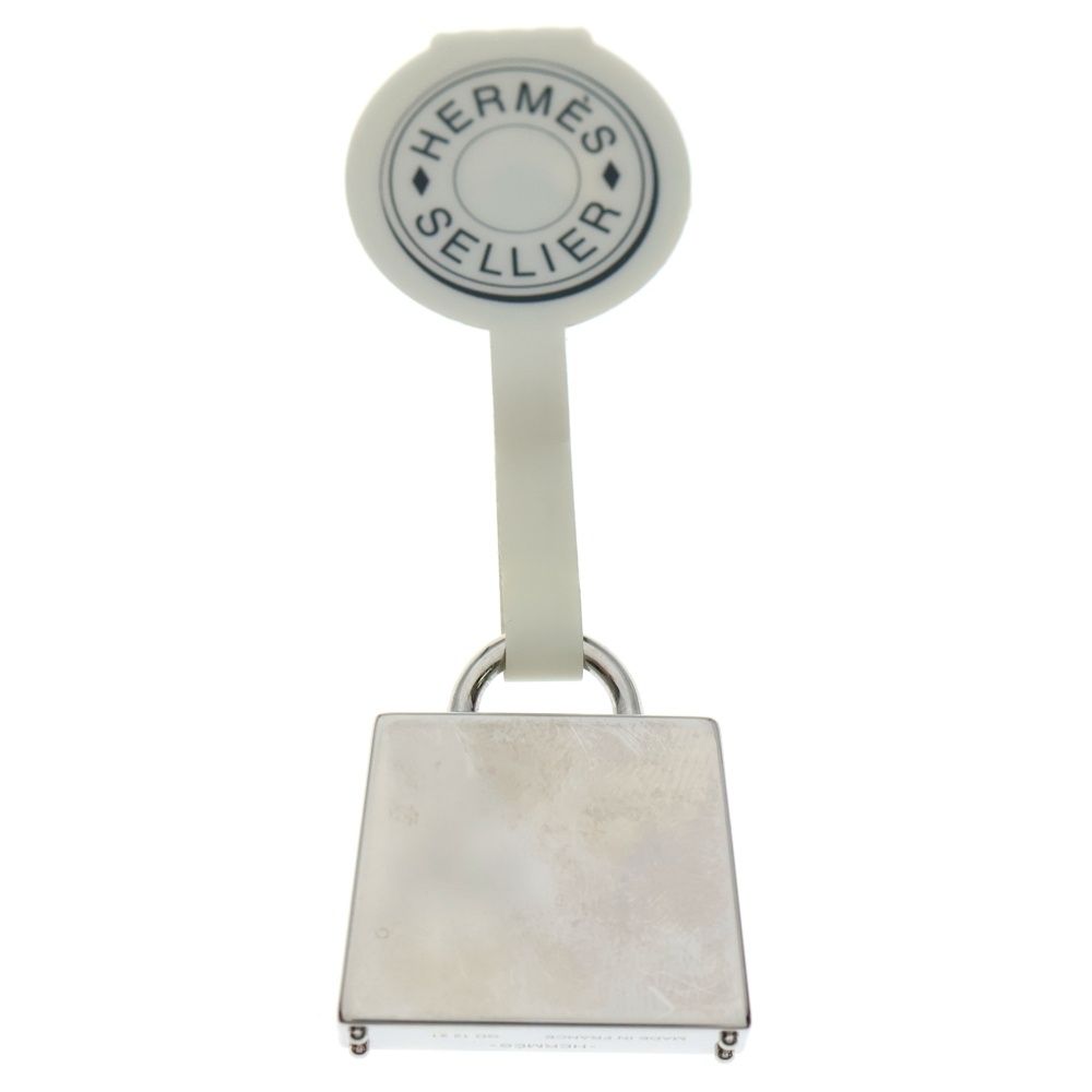 HERMES エルメス キュリオジテ ケリー ラキュ チャーム バッグチャーム シルバー