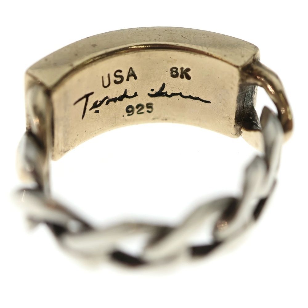 TENDERLOIN (テンダーロイン) T-I.D.RING 8K ID SV925 コンビ リング 