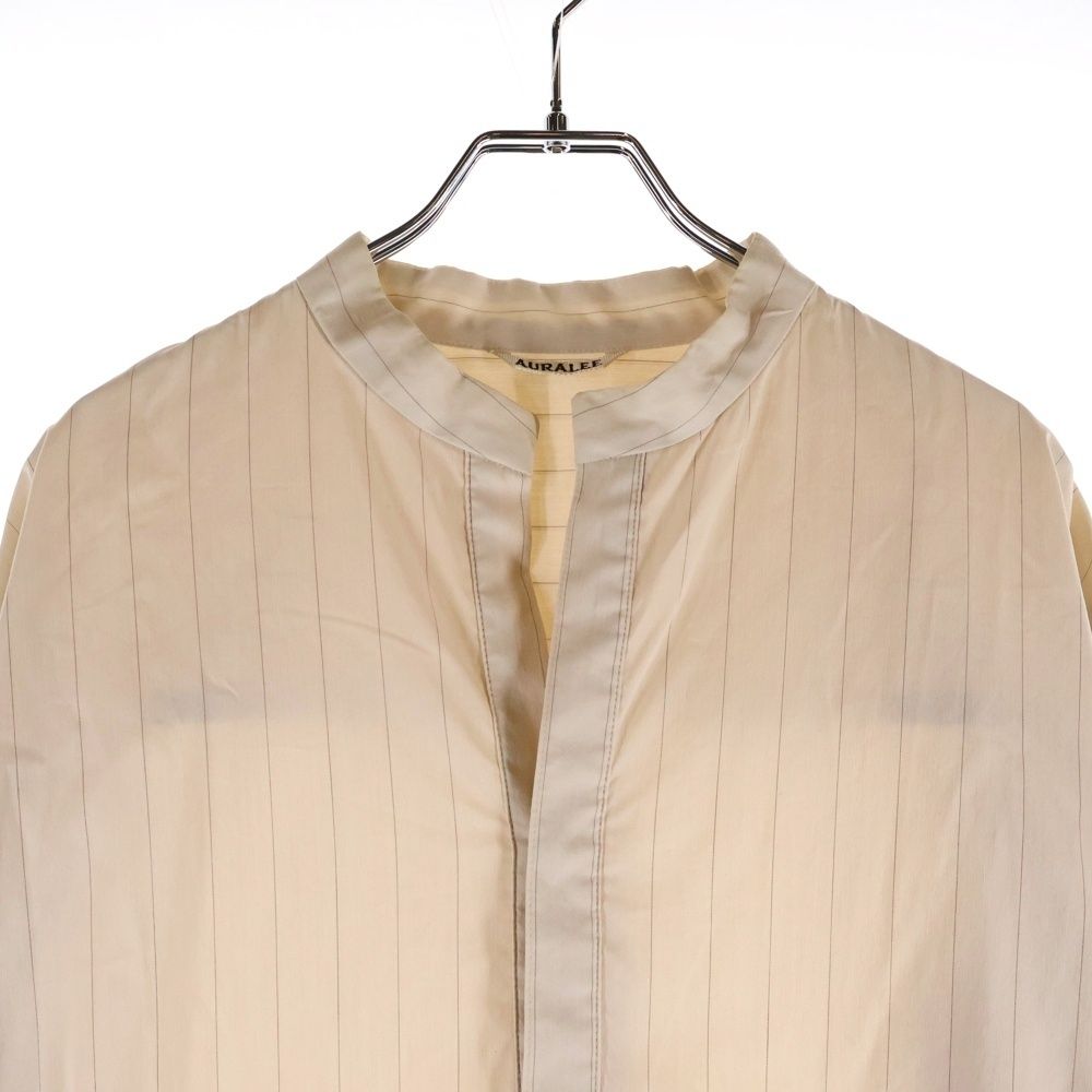 AURALEE (オーラリー) FINX NYLON STRETCH STAND COLLAR ONE-PIECE