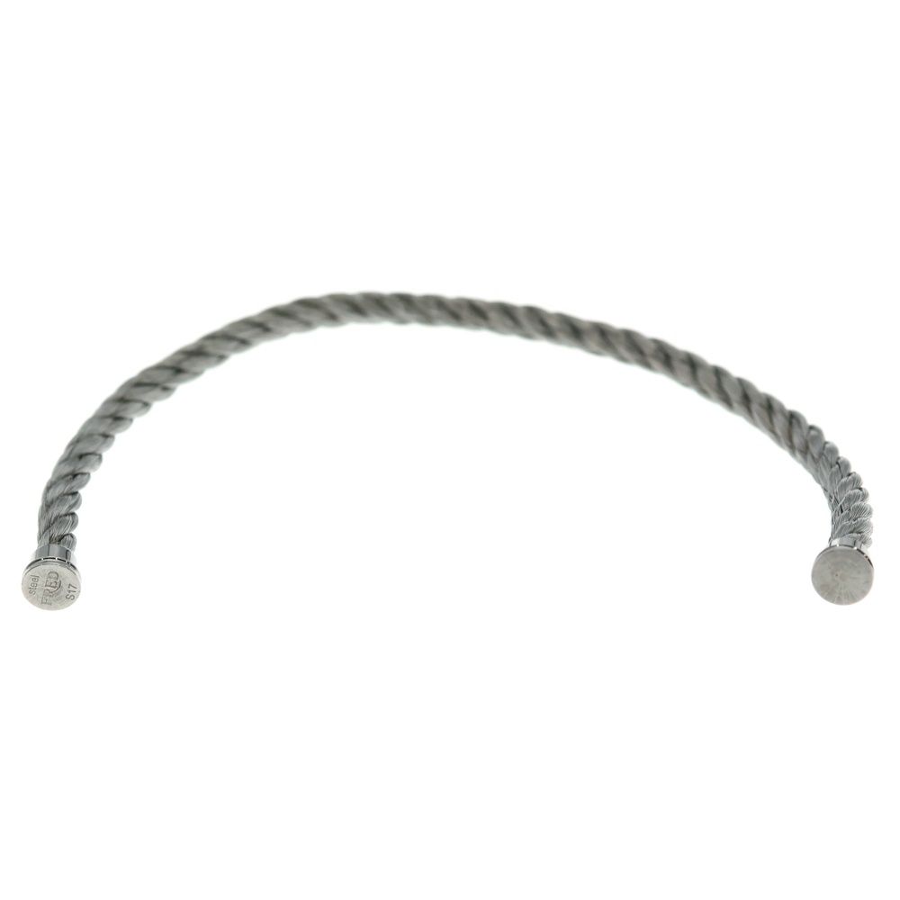 FRED フレッド フォース10 スティールケーブルブレス シルバー