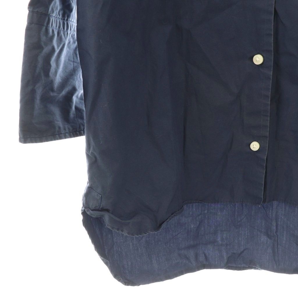 【中古】マディソンブルー MADISONBLUE J.BRADLEY SHIRT シャツ 01 ネイビー /ES ■OS レディース マディソンブルー MADISONBLUE J.BRADLEY SHIRT シャツ 01 ネイビー