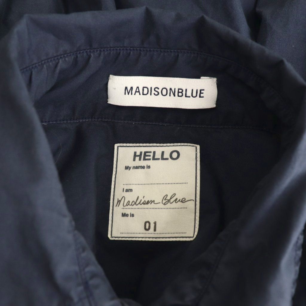 マディソンブルー MADISONBLUE J.BRADLEY SHIRT シャツ 01 ネイビー