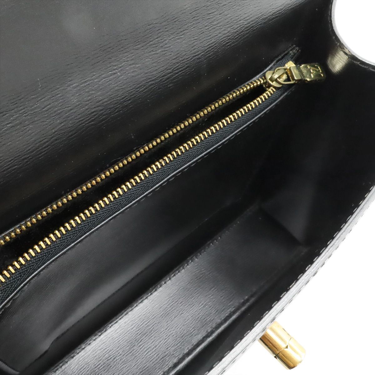 ルイヴィトン　エピ　マルゼルブ　ハンドバッグ　ターンロック　ブラック　0207 ルイヴィトンエピマルゼルブハンドバッグターンロックブラック0207