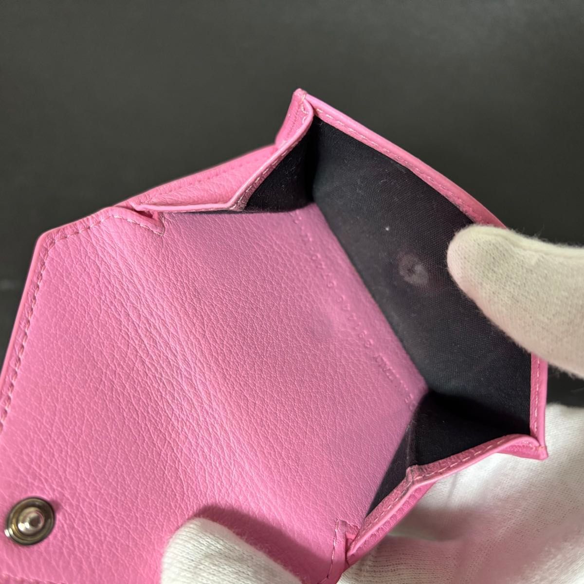 バレンシアガ ペーパーミニ コンパクトウォレット 財布 ピンク レディース 楽天市場】バレンシアガ ミニ ペーパーウォレット 二つ折り財布 391446