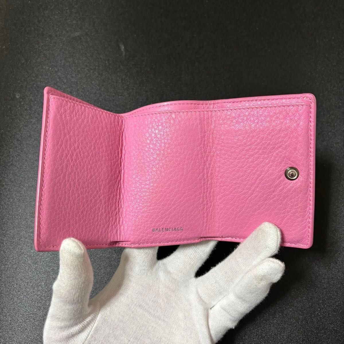 バレンシアガ ペーパーミニ コンパクトウォレット 財布 ピンク レディース 楽天市場】バレンシアガ ミニ ペーパーウォレット 二つ折り財布 391446