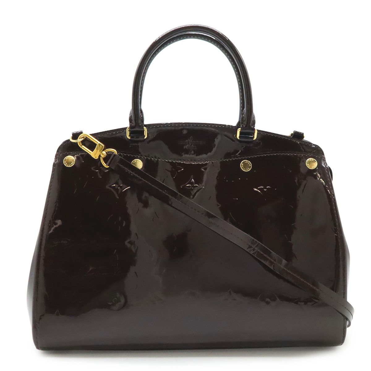 LOUIS VUITTON ルイ ヴィトン モノグラムヴェルニ ブレアMM