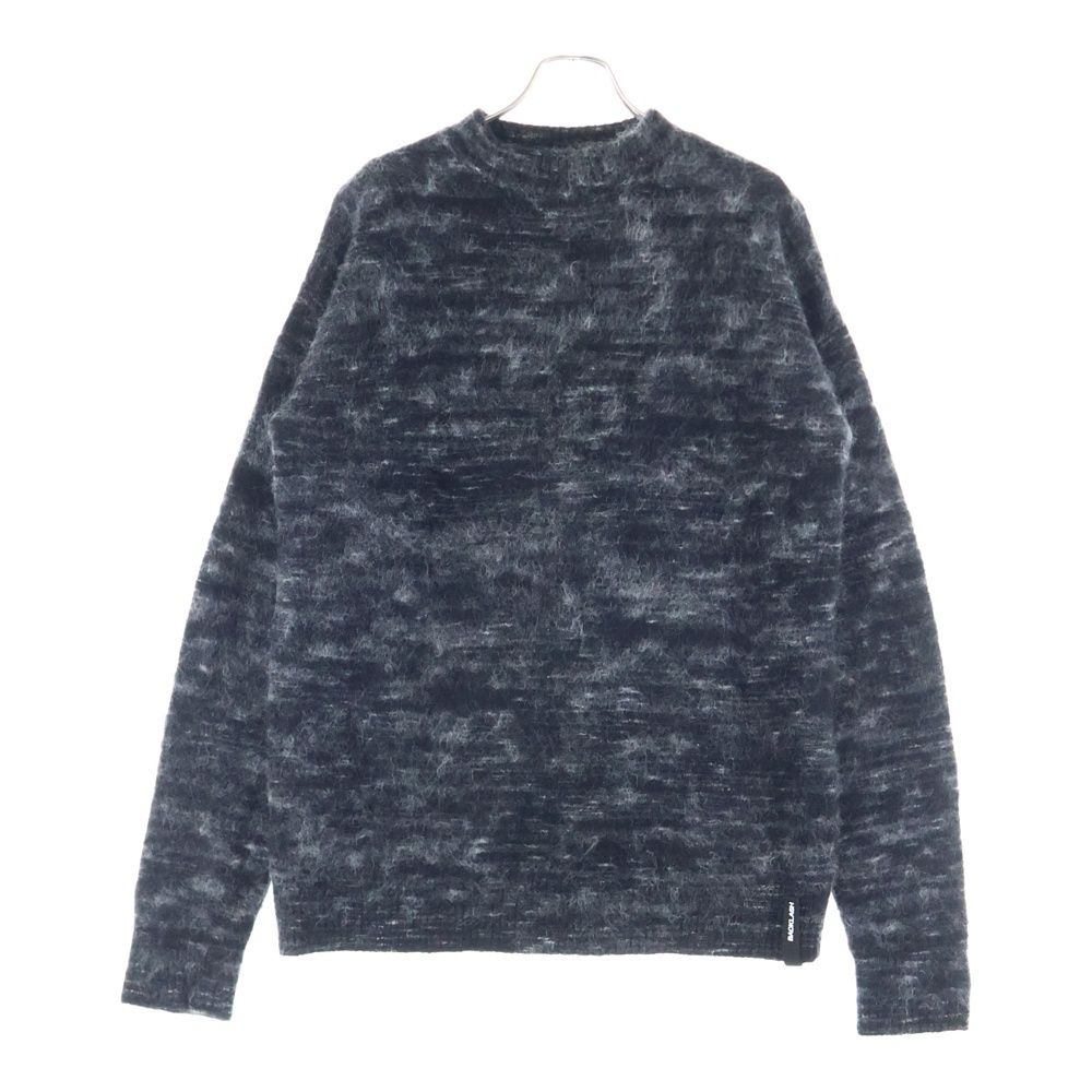 [BACKLASH]バックラッシュ:サイドファスナークルーネックニット BACKLASH]バックラッシュ:サイドファスナークルーネックニット