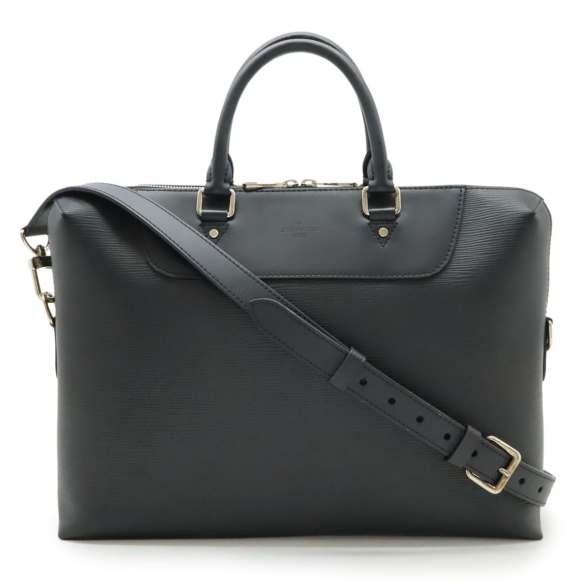 LOUIS VUITTON ルイ ヴィトン エピ PDJ ポルト ドキュマン ジュール ビジネスバッグ ブリーフケース 2 WAY ショルダーバッグ ノワール 黒 M 50163