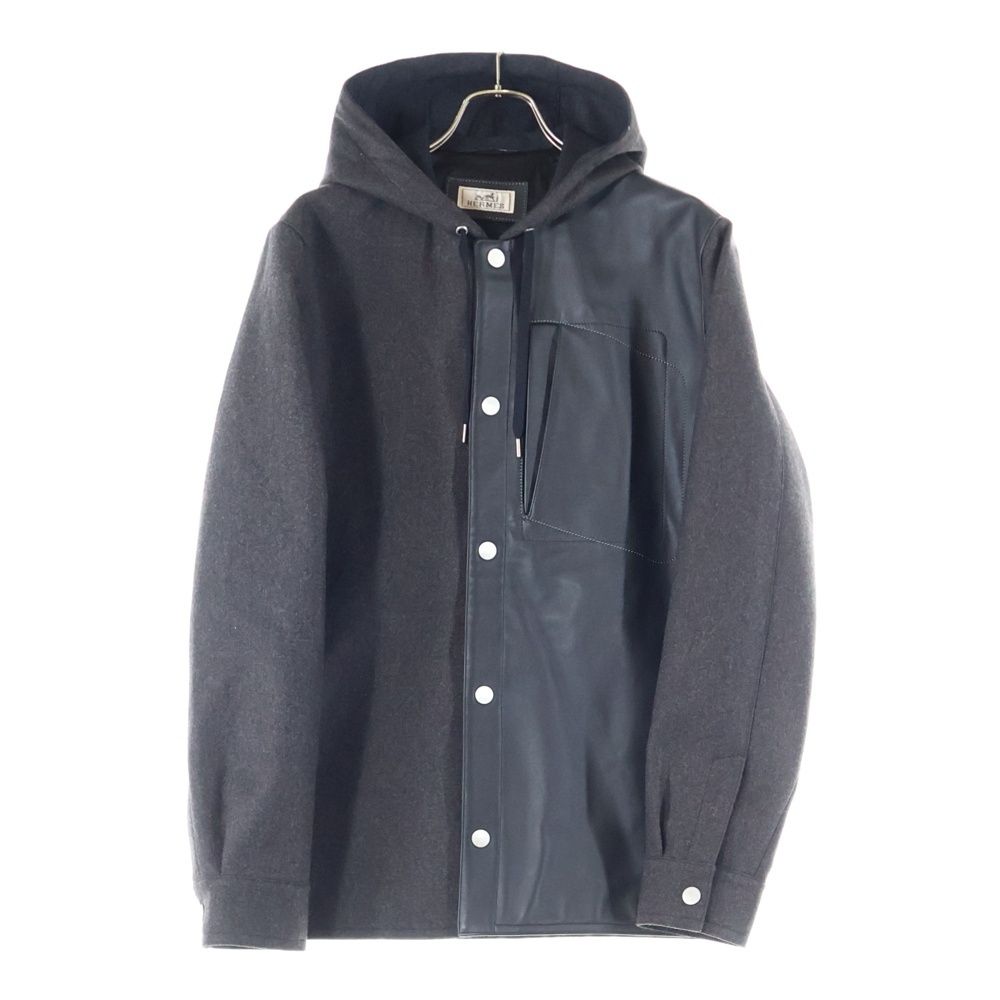 HERMES (エルメス) セリエ スナップボタン カウレザー切り替え