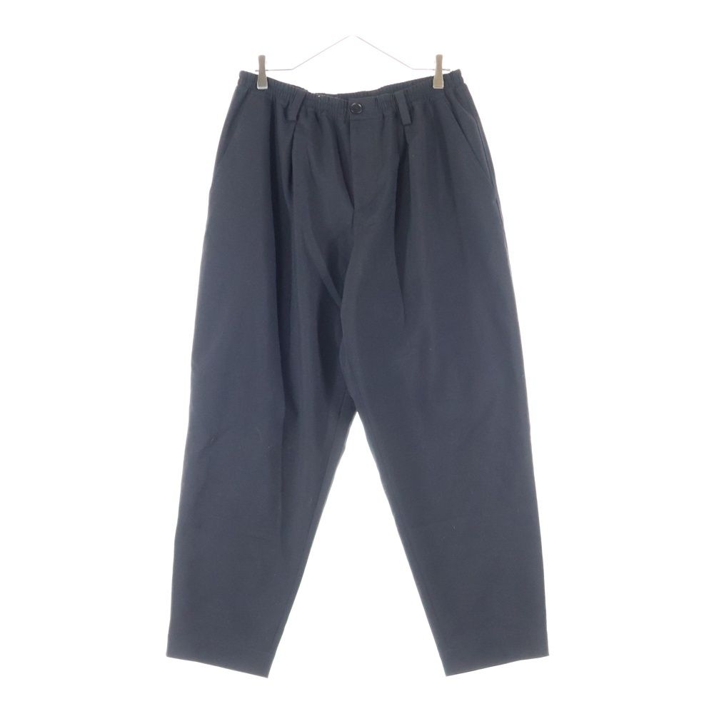 MARNI マルニ 24 SS トロピカルウールトラウザーパンツ イージースラックスパンツ ブラック