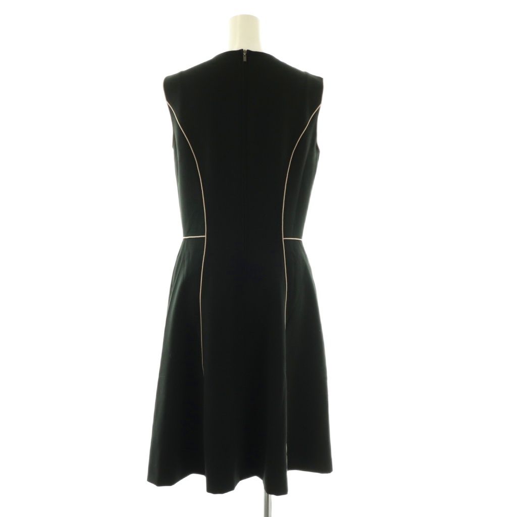 FOXEY　NEW YORK 黒 ノースリーブ Aラインワンピース　サイズ38 FOXEY NEW YORK」 ノースリーブワンピース 38 ブラック レディース