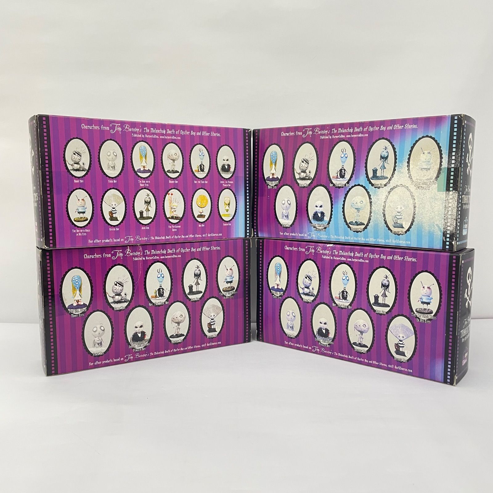 瀬戸店】ティム・バートン オイスターボーイの憂鬱な死 フィギュア 4点