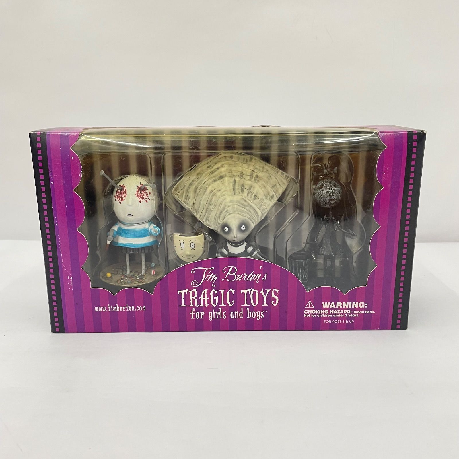 瀬戸店】ティム・バートン オイスターボーイの憂鬱な死 フィギュア 4点