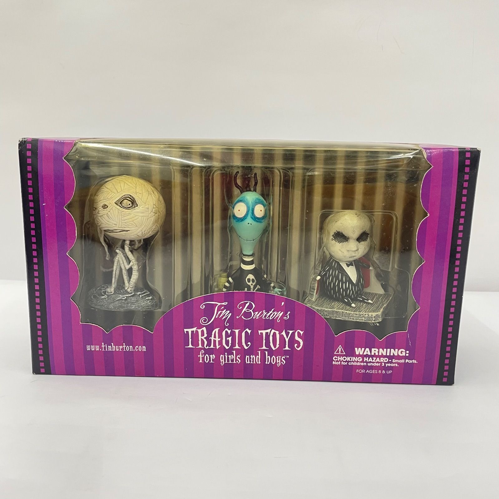 瀬戸店】ティム・バートン オイスターボーイの憂鬱な死 フィギュア 4点