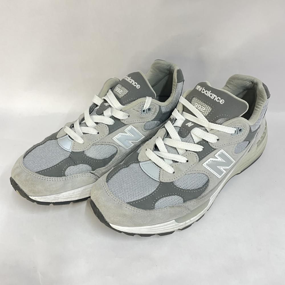 中古】New Balance U992GY Gray 27.0cm ﾆｭｰﾊﾞﾗﾝｽ [79] - メルカリ