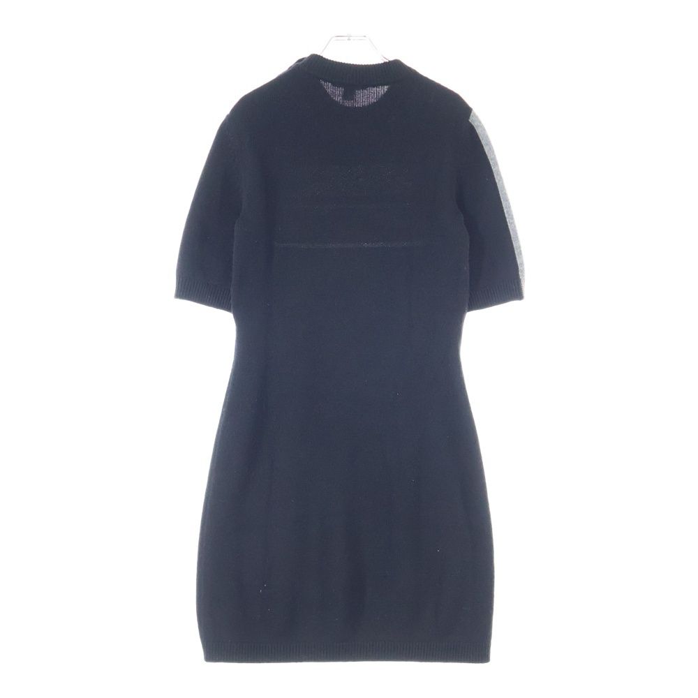 LOUIS VUITTON ルイヴィトン 19 SS カシミヤウールニットワンピース ブラック レディース