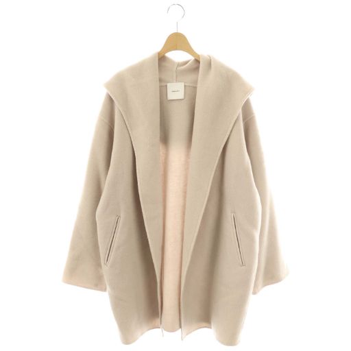 スピック&スパン Spick&Span ダブルモッサリバーフーディ―コート