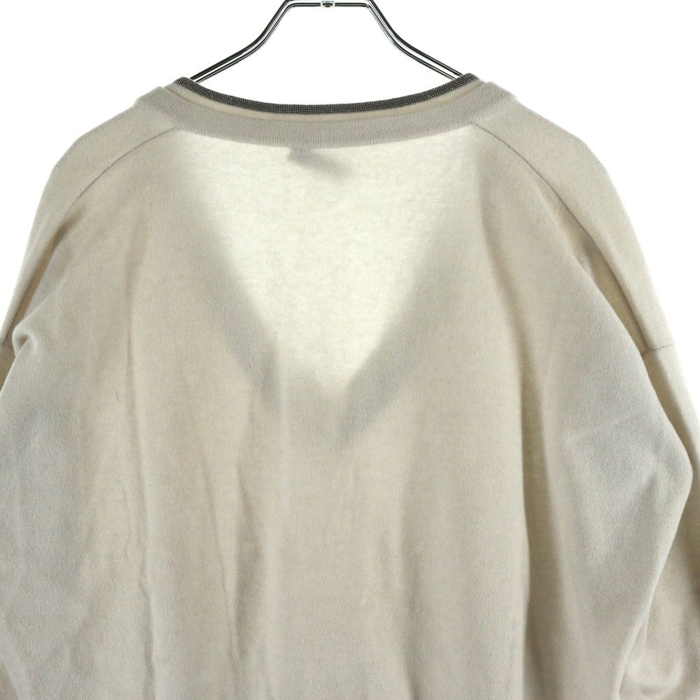 BRUNELLO CUCINELLI (ブルネロクチネリ) モニーレ装飾 シルク カシミヤ