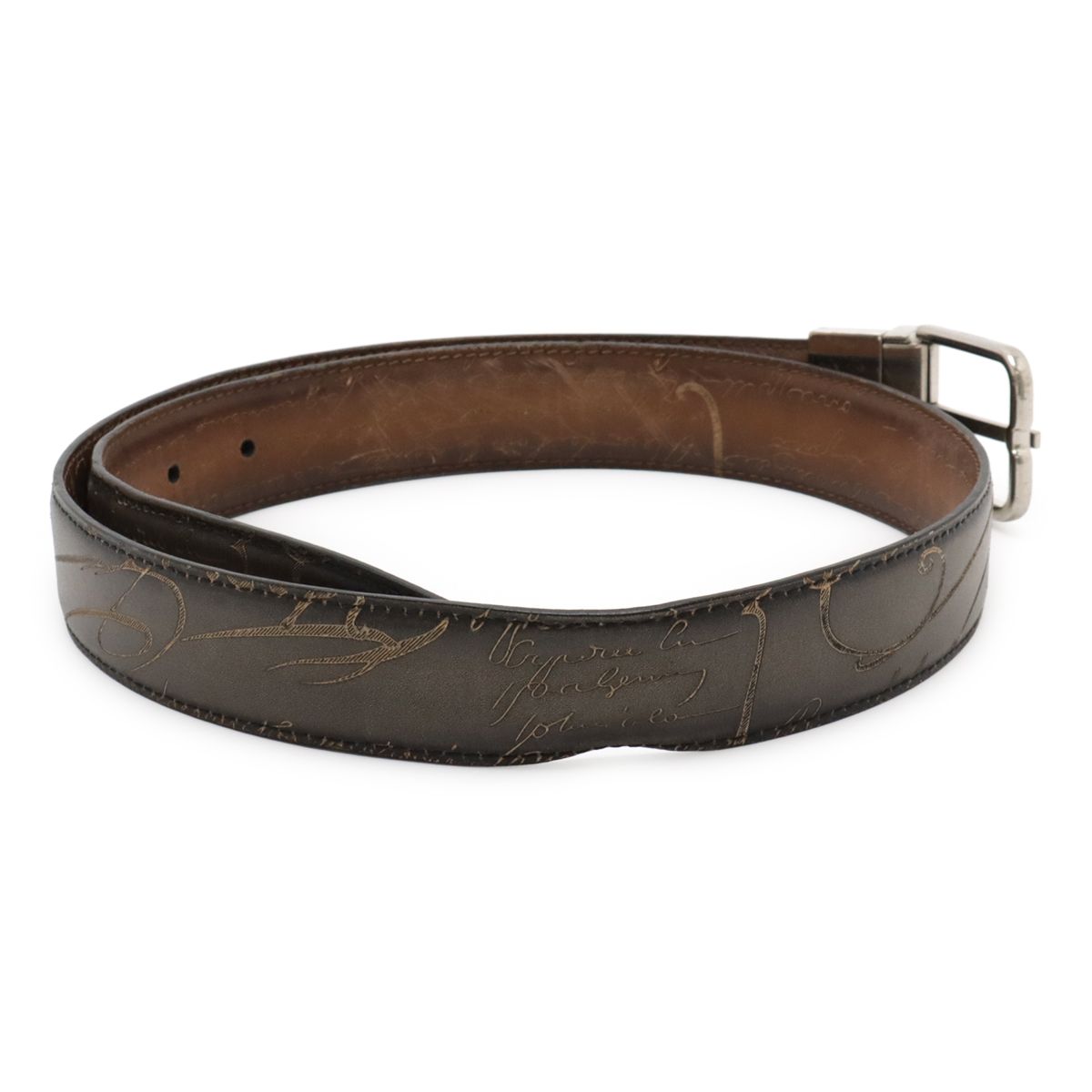 Berluti ベルルッティ エッセンス リバーシブルベルト カリグラフィ