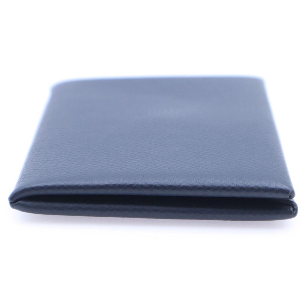 HERMES (エルメス) カルヴィ カードケース D刻印 名刺入れ ネイビー