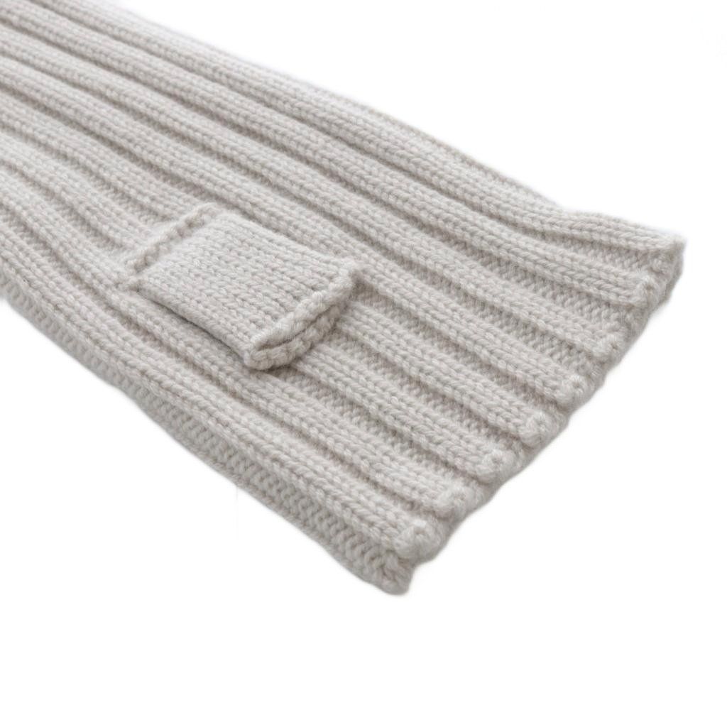  ドゥーズィエムクラス CLASSE アームウォーマー アームカバー カシミヤ ホワイト YO 5 手袋 アームカバー 小物