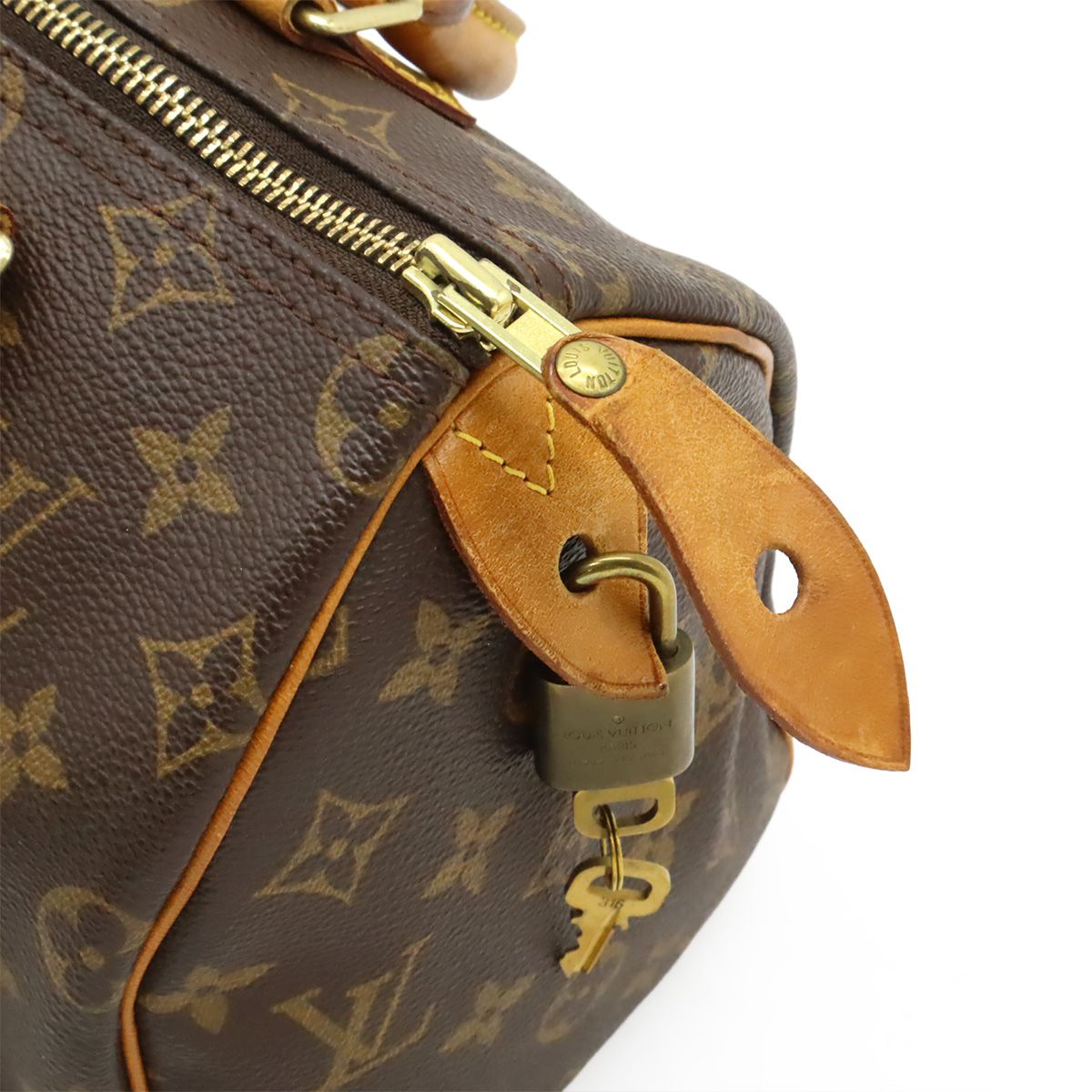 【良品】ルイヴィトン スピーディ25 モノグラム M41528 ハンドバッグ LOUIS VUITTON】ルイ・ヴィトン スピーディ25 M41528 ハンドバッグ