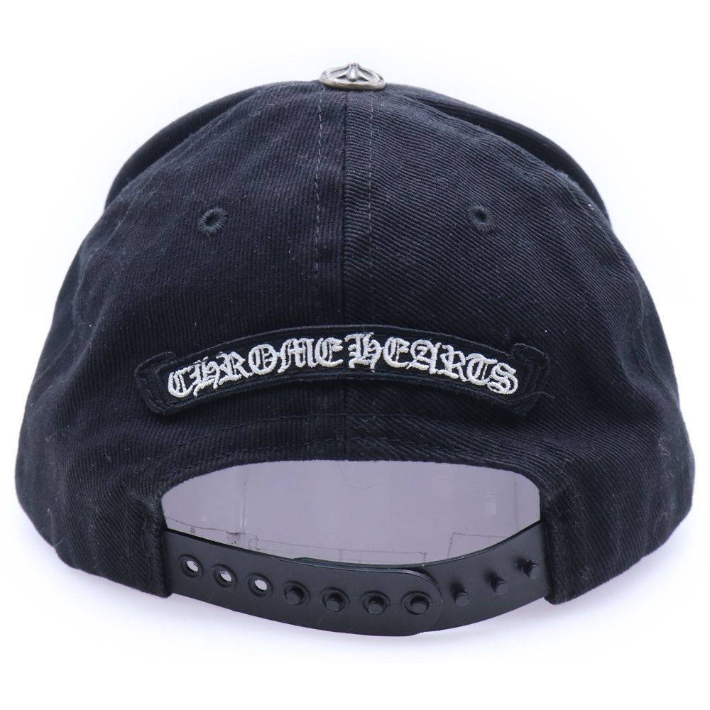CHROME HEARTS クロムハーツ TRUCKER CAP デニムトラッカー RS 3クロス刺繍キャップ帽子