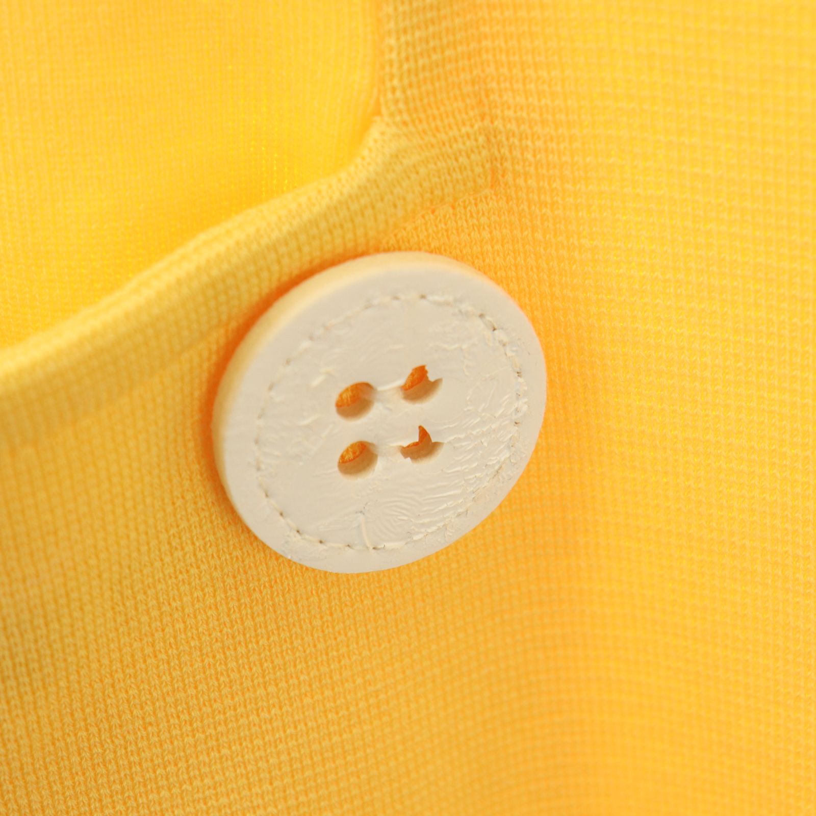 フォクシー FOXEY ニットワンピース ノースリーブ ミニ 38 イエロー