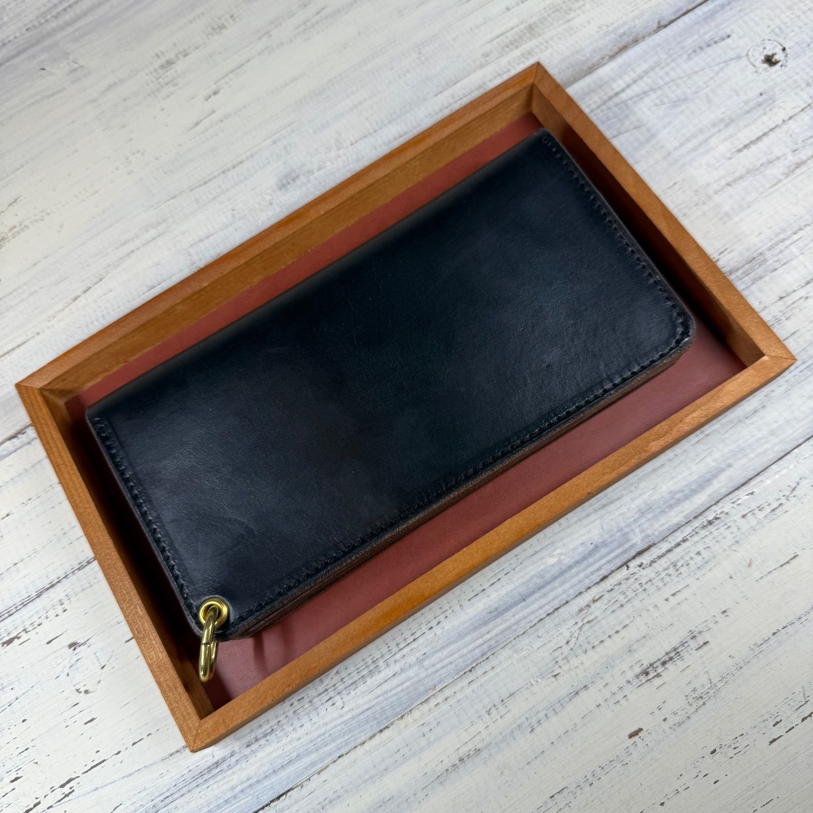 トラッカーウォレット ロング3層】クロムエクセル universal ゴールド