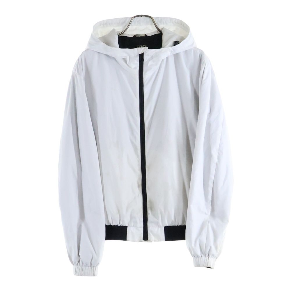 FENDI (フェンディ) フーデッドナイロンブルゾン ウィンドブレーカー