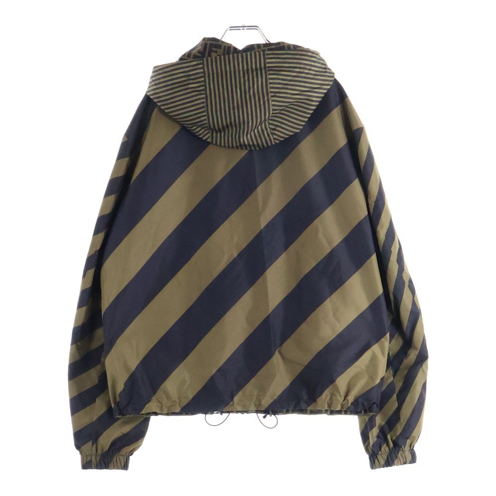 FENDI (フェンディ) 20SS ズッカ総柄 リバーシブル ジップアップ