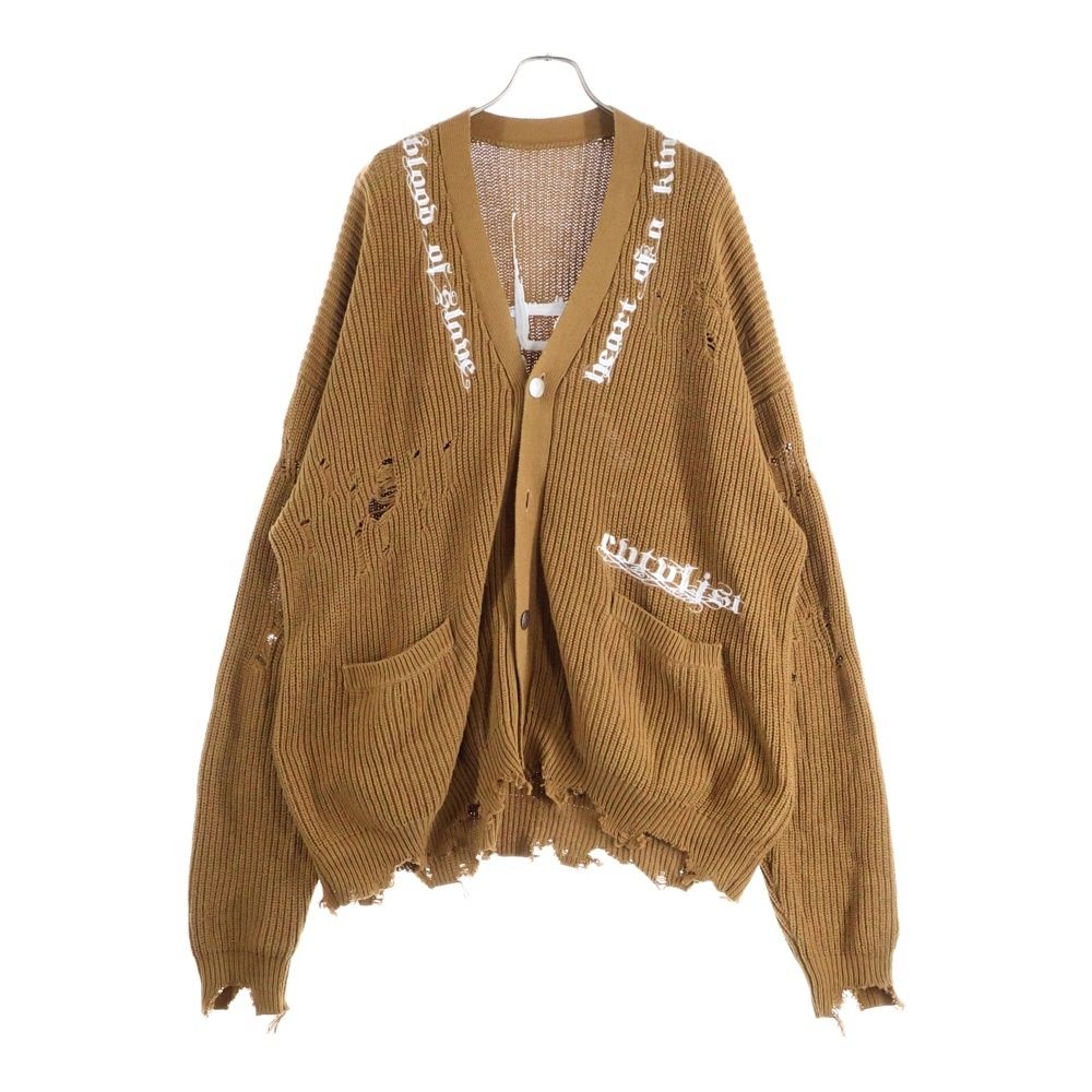 【美品】CVTVLIST カタリスト　 FLASH別注　カーディガン 美品】CVTVLIST カタリスト ROYAL FLASH別注 カーディガン