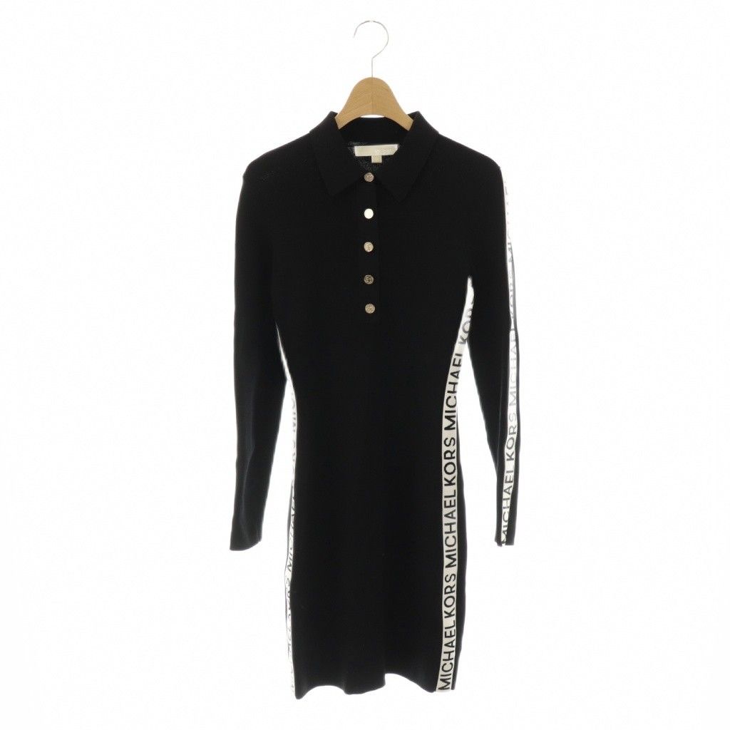 マイケルマイケルコース Michael michael kors ロゴテープ ポロネック