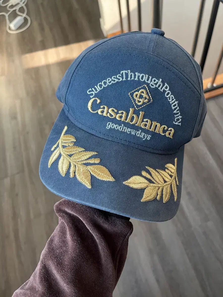 カサブランカ 月桂樹ロゴ ベースボールキャップ