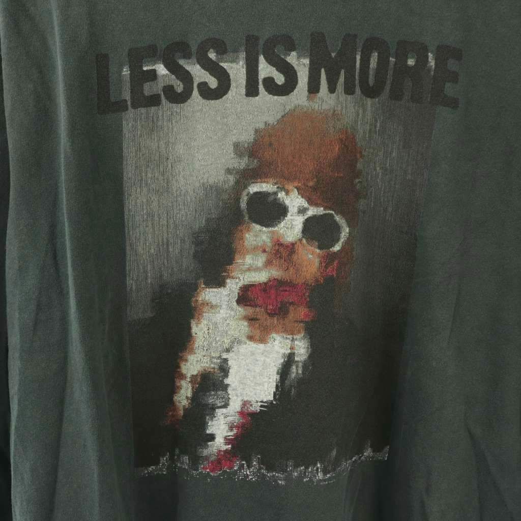 レミレリーフ　LESS IS MORE L/S T-SH レミレリーフ REMI RELIEF 23AW LESS IS MORE L/S T-SH ロンT Tシャツ