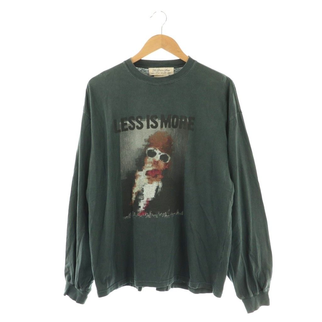 【中古】レミレリーフ REMI RELIEF 23AW LESS IS MORE L/S T-SH ロンT Tシャツ カットソー 長袖 コットン M ネイビー レミレリーフ REMI RELIEF 23AW LESS IS MORE L/S T-SH ロンT Tシャツ