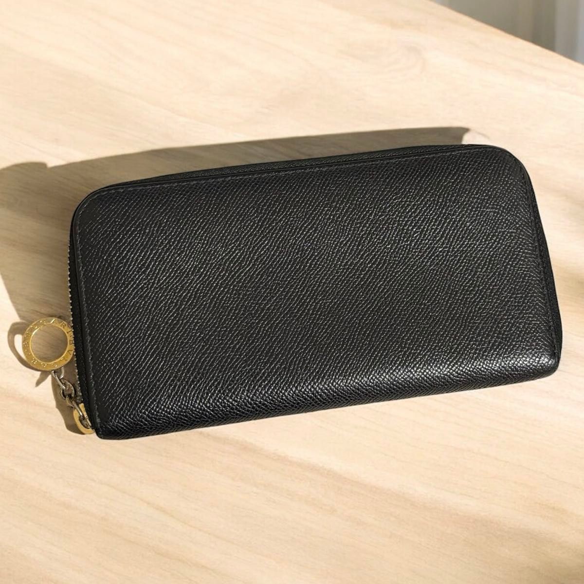 t5 ブルガリ BVLGARI 長財布 ビーゼロワン ブラック ラウンド