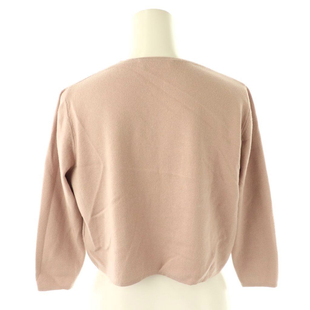 ヨーコチャン YOKO CHAN ニットボレロ 38 ピンクベージュ /DO □OS