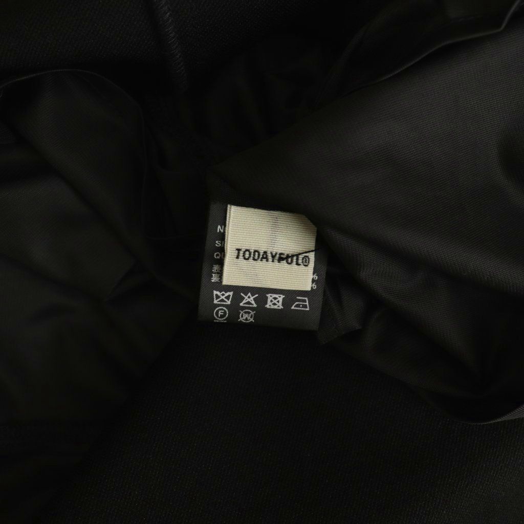 【中古】トゥデイフル TODAYFUL 25SS ette Bare Tunic ジョーゼットベアチュニック F ブラック /HK ■OS トゥデイフル TODAYFUL 25SS Georgette Bare Tunic ジョーゼットベア