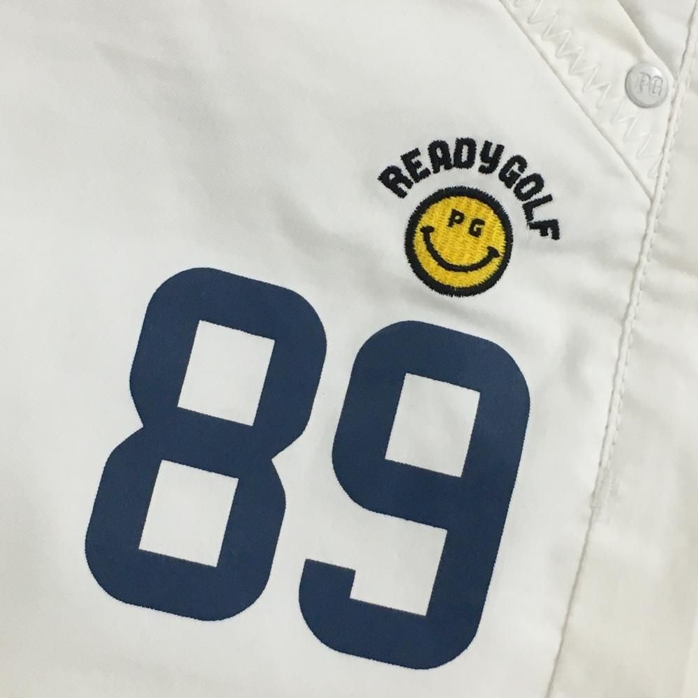 美品】パーリーゲイツ ショートパンツ 白 ニコちゃん スマイル