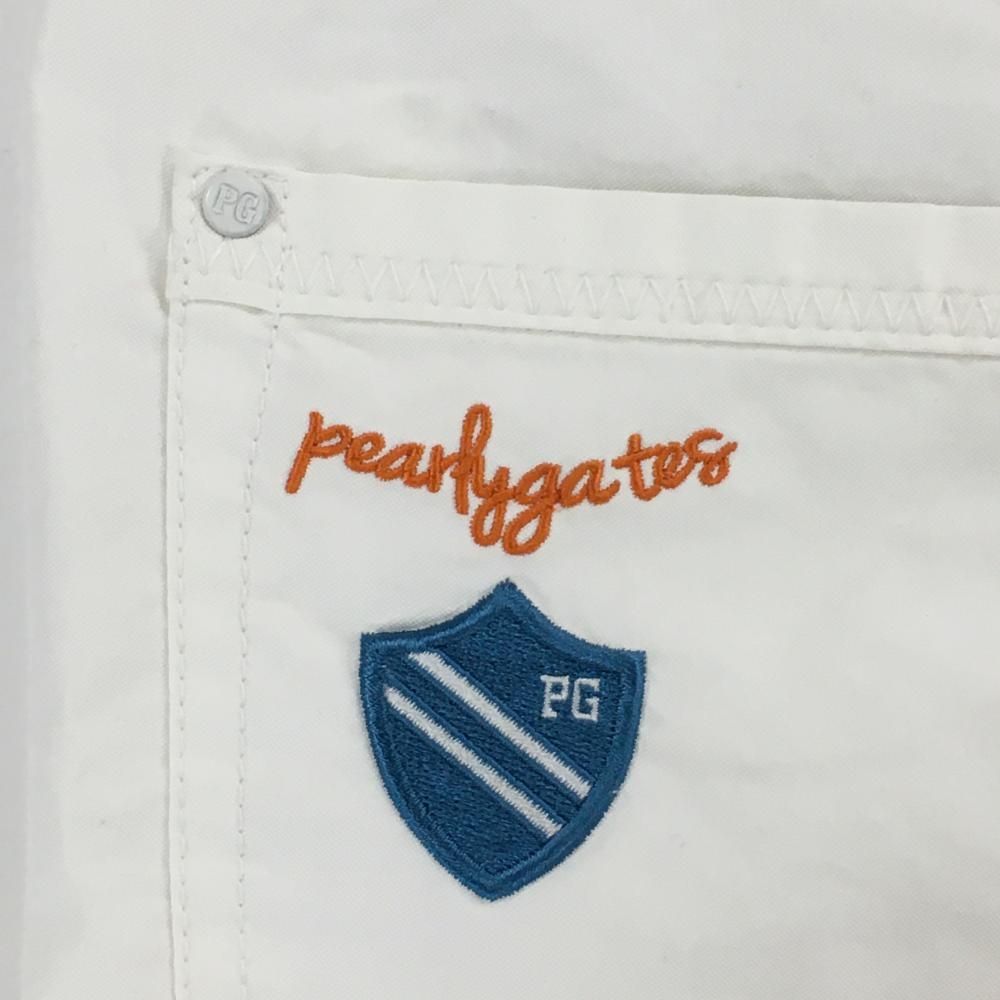 美品】パーリーゲイツ ショートパンツ 白 ニコちゃん スマイル