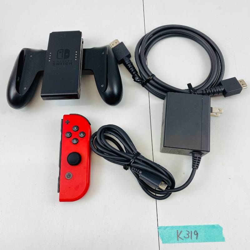 ◇K319【すぐに遊べるセット】Nintendo Switch マリオレッド ブルー