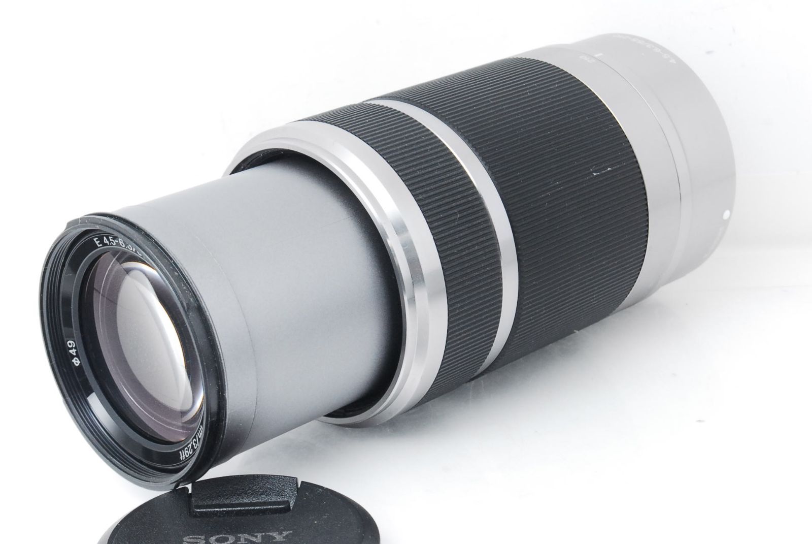 ☆レンズフィルター付き！☆ソニー E 55-210mm 注文 OSS シルバー