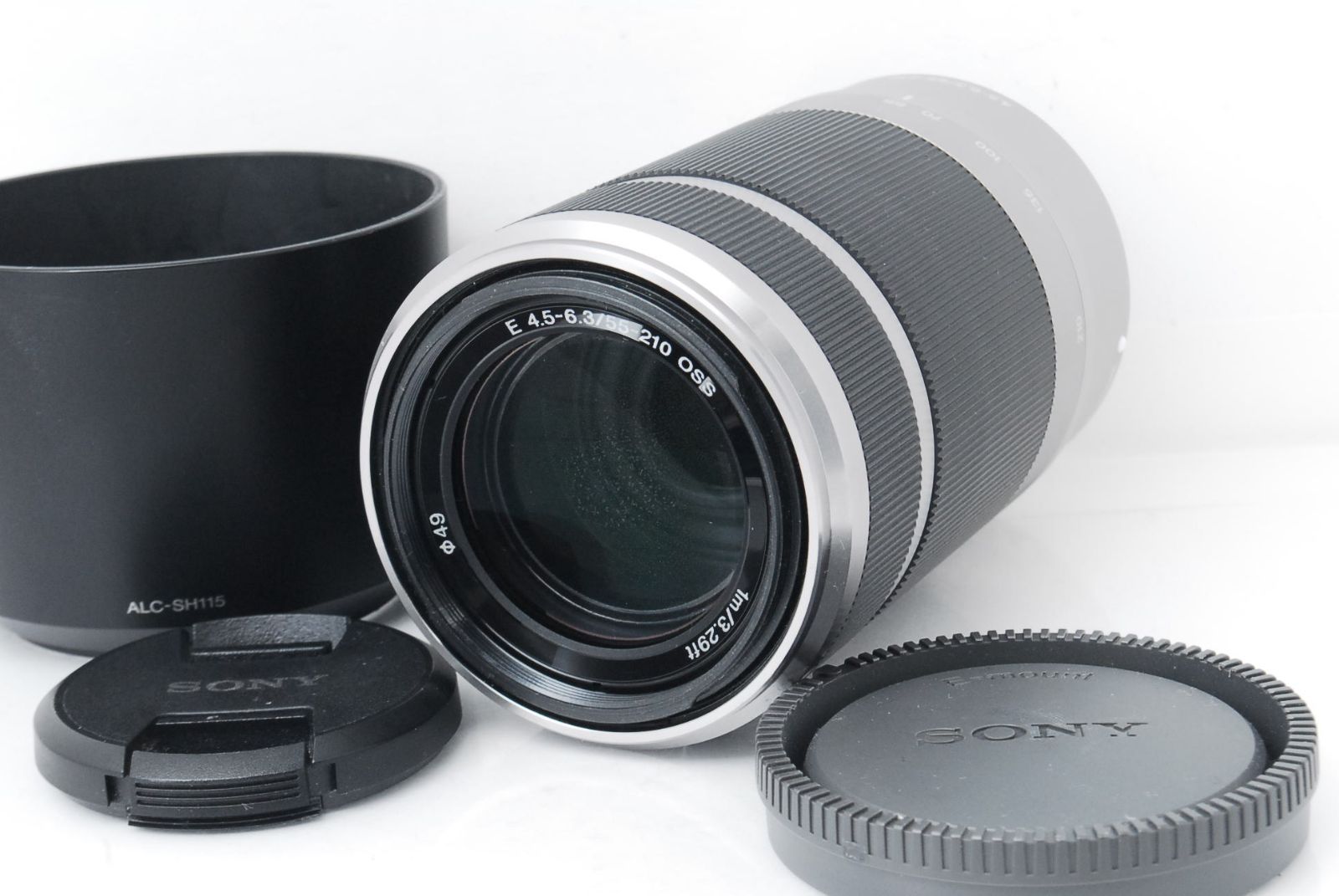 ☆レンズフィルター付き！☆ソニー E 55-210mm 注文 OSS シルバー