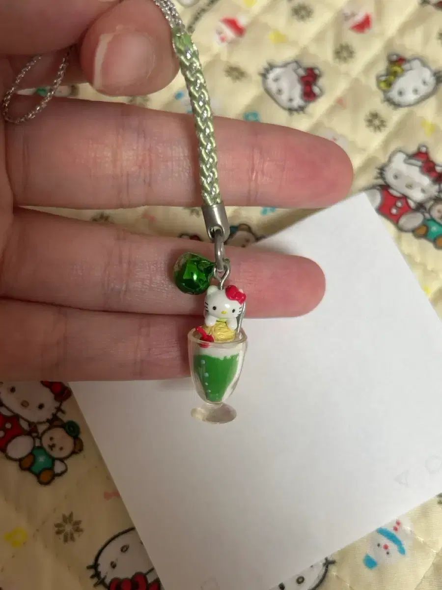 ハローキティ メロンソーダ ストラップ - メルカリ