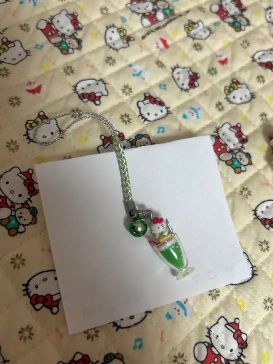 ハローキティ メロンソーダ ストラップ - メルカリ